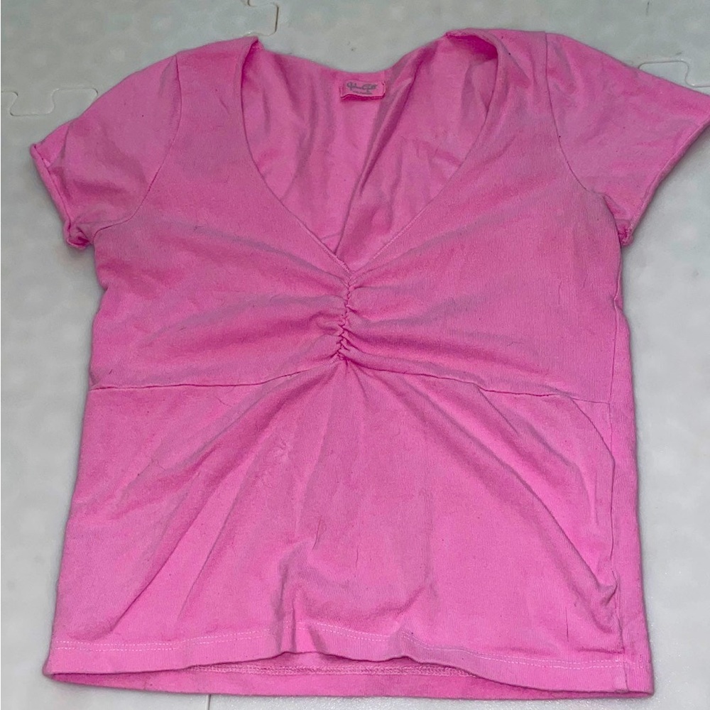 Brandy Melville Pink Gina Top